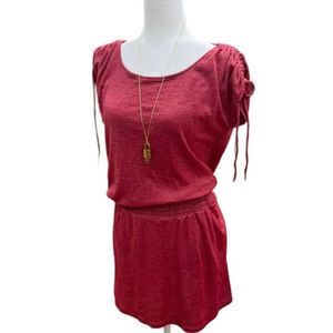 Michael Stars Gathered Waist Mini Dress Size OS Fits Most